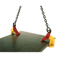 Pince de levage pour plaques horizontales Topal TLH1 0-60, 2200 lb (1,1 tonne) max., M&acirc;choires 0" - 2-3/8" Helyx Safety & Industrial Supplies