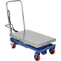 Pneumatic Hydraulic Scissor Lift Table, Steel, 32-1/2" L x 19-3/4" W, 1000 lbs. Cap. Helyx Safety & Industrial Supplies