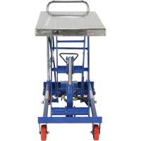Pneumatic Hydraulic Scissor Lift Table, Steel, 32-1/2" L x 19-3/4" W, 1000 lbs. Cap. Helyx Safety & Industrial Supplies