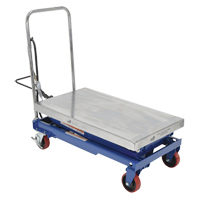 Pneumatic Hydraulic Scissor Lift Table, Steel, 35-1/2" L x 20" W, 800 lbs. Cap. Helyx Safety & Industrial Supplies