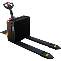 Fully Powered Electric Pallet Truck With  Stand-On Platform, 4500 lbs. Cap., 48" L x 30.25" W Helyx Safety & Industrial Supplies