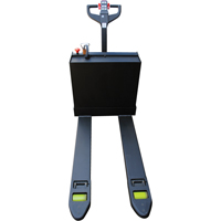 Fully Powered Electric Pallet Truck With  Stand-On Platform, 4500 lbs. Cap., 48" L x 30.25" W Helyx Safety & Industrial Supplies