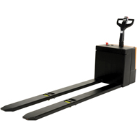 Fully Powered Electric Pallet Truck With  Stand-On Platform, 4500 lbs. Cap., 96" L x 30" W Helyx Safety & Industrial Supplies