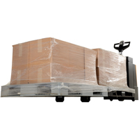 Fully Powered Electric Pallet Truck With  Stand-On Platform, 4500 lbs. Cap., 96" L x 30" W Helyx Safety & Industrial Supplies