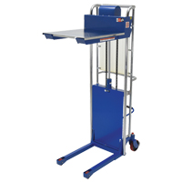 Gerbeur Hefti-Lift, M&eacute;canisme Pompe au pied, Capacit&eacute; de 880 lb, Levage max de 59" Helyx Safety & Industrial Supplies