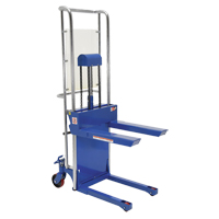 Gerbeur Hefti-Lift, M&eacute;canisme Pompe au pied, Capacit&eacute; de 880 lb, Levage max de 59" Helyx Safety & Industrial Supplies