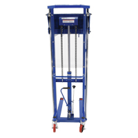 Gerbeur Hefti-Lift, M&eacute;canisme Pompe au pied, Capacit&eacute; de 1500 lb, Levage max de 63" Helyx Safety & Industrial Supplies