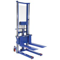 Gerbeur Hefti-Lift, M&eacute;canisme Pompe au pied, Capacit&eacute; de 1500 lb, Levage max de 63" Helyx Safety & Industrial Supplies