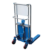 Gerbeur Hefti-Lift, M&eacute;canisme Pompe au pied, Capacit&eacute; de 880 lb, Levage max de 35" Helyx Safety & Industrial Supplies
