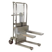 Gerbeur Hefti-Lift, M&eacute;canisme Pompe au pied, Capacit&eacute; de 450 lb, Levage max de 45-5/8" Helyx Safety & Industrial Supplies