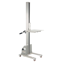 Gerbeur &agrave; levage rapide, M&eacute;canisme &eacute;lectrique, Capacit&eacute; de 125 lb, Levage max de 72" Helyx Safety & Industrial Supplies