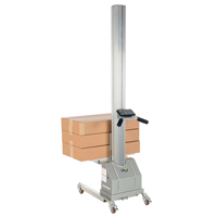 Gerbeur &agrave; levage rapide, M&eacute;canisme &eacute;lectrique, Capacit&eacute; de 125 lb, Levage max de 72" Helyx Safety & Industrial Supplies