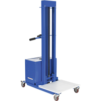 Gerbeur &agrave; levage rapide, M&eacute;canisme &eacute;lectrique, Capacit&eacute; de 400 lb, Levage max de 57" Helyx Safety & Industrial Supplies