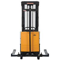 Gerbeur pour chariot &eacute;l&eacute;vateur, Fonctionnement &eacute;lectrique, Capacit&eacute; 2000 lb, Lev&eacute;e max 63" Helyx Safety & Industrial Supplies