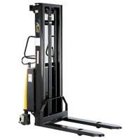 Gerbeur pour chariot &eacute;l&eacute;vateur, Fonctionnement &eacute;lectrique, Capacit&eacute; 2000 lb, Lev&eacute;e max 63" Helyx Safety & Industrial Supplies