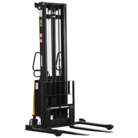 Fork Lift Stacker, Electric Operated, 2000 lbs. Capacity, 150" Max Lift Helyx Safety & Industrial Supplies