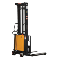 Fork Lift Stacker, Electric Operated, 2000 lbs. Capacity, 150" Max Lift Helyx Safety & Industrial Supplies