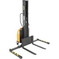 Gerbeur motoris&eacute; avec m&acirc;t &eacute;troit, Fonctionnement &eacute;lectrique, Capacit&eacute; 1000 lb, Lev&eacute;e max 63" Helyx Safety & Industrial Supplies