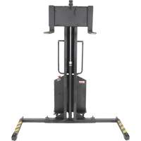 Gerbeur motoris&eacute; avec m&acirc;t &eacute;troit, Fonctionnement &eacute;lectrique, Capacit&eacute; 1000 lb, Lev&eacute;e max 63" Helyx Safety & Industrial Supplies