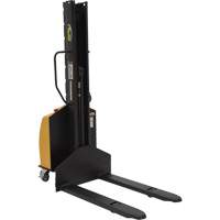Gerbeur motoris&eacute; avec m&acirc;t &eacute;troit, Fonctionnement &eacute;lectrique, Capacit&eacute; 1000 lb, Lev&eacute;e max 63" Helyx Safety & Industrial Supplies