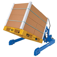 Basculeur ergonomique &agrave; chevauchement, Bascule 90°, Capacit&eacute;e 2000 lb, 72-13/16" lo x 57-1/4" la x 29-1/4" h Helyx Safety & Industrial Supplies