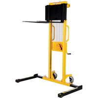Gerbeur manuel, Fonctionnement Treuil manuel, Capacit&eacute; 770 lb, Lev&eacute;e max 60" Helyx Safety & Industrial Supplies
