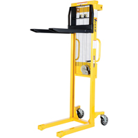 Gerbeur manuel, Fonctionnement Treuil manuel, Capacit&eacute; 770 lb, Lev&eacute;e max 60" Helyx Safety & Industrial Supplies