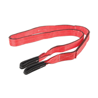 Polyester Sling, Double Ply, Twisted Eye, Type 4, 2'' W x 8' L, 6200 lbs. Vertical Cap. Helyx Safety & Industrial Supplies
