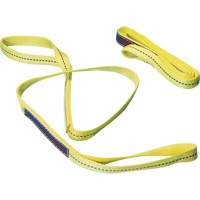 Nylon Sling, Double Ply, Double Eye, Type 3, 1" W x 6' L, 1000 lbs. Vertical Load Limit Helyx Safety & Industrial Supplies