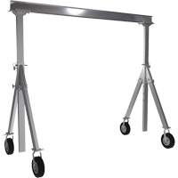 Grue-portique ajustable en aluminium, 10' lo, Capacit&eacute; 1500 lb (0,75 tonne) Helyx Safety & Industrial Supplies