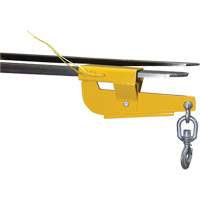 Auto-Tension Hoisting Hook, 5-1/2" x 1-1/2" Fork Pocket Helyx Safety & Industrial Supplies
