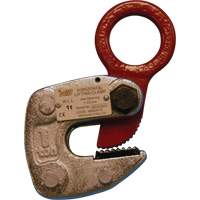 VQHPC Horizontal Lifting Clamp, 2000 lbs. (1 tons) Limit, 1/32" - 1/2" Jaw Helyx Safety & Industrial Supplies