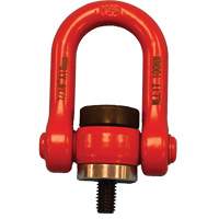 VQ Swivel Hoist Lifting Ring, M8, 12 mm Thread Length, Alloy Steel Helyx Safety & Industrial Supplies