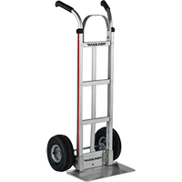Diable d&eacute;mont&eacute;s , Prise Double, Aluminium, Hauteur de 48", Capacit&eacute; 500 lb Helyx Safety & Industrial Supplies