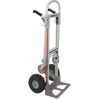 Diables transformables Gemini, Aluminium, Capacit&eacute; 1000 lb Helyx Safety & Industrial Supplies