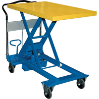 Table &eacute;l&eacute;vatrice &agrave; ciseaux Dandy Lift, 35-5/8" lo x 23-3/5" la, Acier, Capacit&eacute; 1100 lb Helyx Safety & Industrial Supplies
