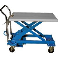 Table &eacute;l&eacute;vatrice &agrave; ciseaux Dandy Lift, 39-2/5" lo x 23-3/5" la, Acier, Capacit&eacute; 1760 lb Helyx Safety & Industrial Supplies
