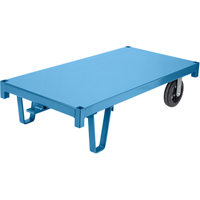 Plateformes sp&eacute;cialis&eacute;es - Plateformes semi-mobiles, 48" lo x 24" la x Capacit&eacute; 2000 lb, Roues en Caoutchouc Helyx Safety & Industrial Supplies