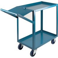 Chariots &agrave; cueillette, 36" h x 18" la x 46" p, 2 Tablettes, Capacit&eacute; 1200 lb Helyx Safety & Industrial Supplies