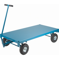 Platform Trucks - Ergonomic Platform Wagon Trucks, 30" W x 60" L, 1000 lbs. Capacity Helyx Safety & Industrial Supplies