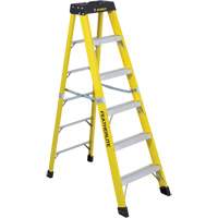 Escabeaux industriels robustes (s&eacute;rie 6400), 6', Fibre de verre, Capacit&eacute; 300 lb, Type 1A Helyx Safety & Industrial Supplies