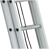 Industrial Heavy-Duty Straight Ladders, 8', Aluminum, 300 lbs., CSA Grade 1A Helyx Safety & Industrial Supplies
