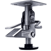Verrous de plancher - Robuste, 4-3/4" Hauteur rallong&eacute;e, 3-11/16" Hauteur r&eacute;tract&eacute;e Helyx Safety & Industrial Supplies