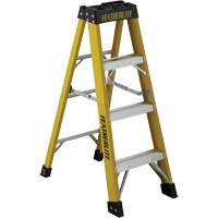 Escabeaux industriels robustes (s&eacute;rie 6900), 4', Fibre de verre, Capacit&eacute; 300 lb, Type 1A Helyx Safety & Industrial Supplies