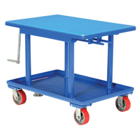Hydraulic Lift Table, 24" L x 36" W, Steel, 2000 lbs. Capacity Helyx Safety & Industrial Supplies