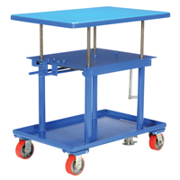 Hydraulic Lift Table, 24" L x 36" W, Steel, 2000 lbs. Capacity Helyx Safety & Industrial Supplies