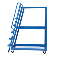 Chariot &agrave; cueillette, Acier, 21-7/8" la x 56-1/8" p, 3 tablettes, Capacit&eacute; 1000 lb Helyx Safety & Industrial Supplies