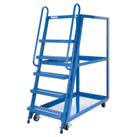 Chariot &agrave; cueillette, Acier, 27-7/8" la x 56-1/8" p, 3 tablettes, Capacit&eacute; 1000 lb Helyx Safety & Industrial Supplies