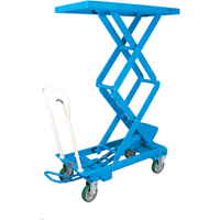 Tables &eacute;l&eacute;vatrices en ciseau, 20-1/2" lo x 39-3/4" la, Acier, Capacit&eacute; 660 lb Helyx Safety & Industrial Supplies