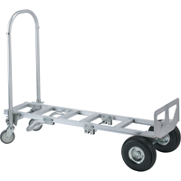 Spartan Sr. Economy Convertible Truck, Aluminum, 1000 lbs. Capacity Helyx Safety & Industrial Supplies